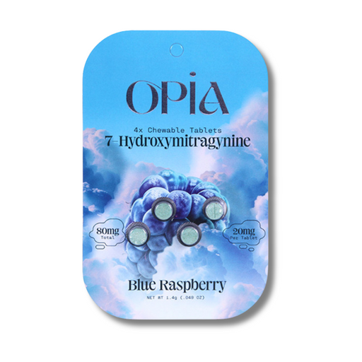 OPiA 7 Hydroxy Chewable Tablets Classic 80mg 4 Pack